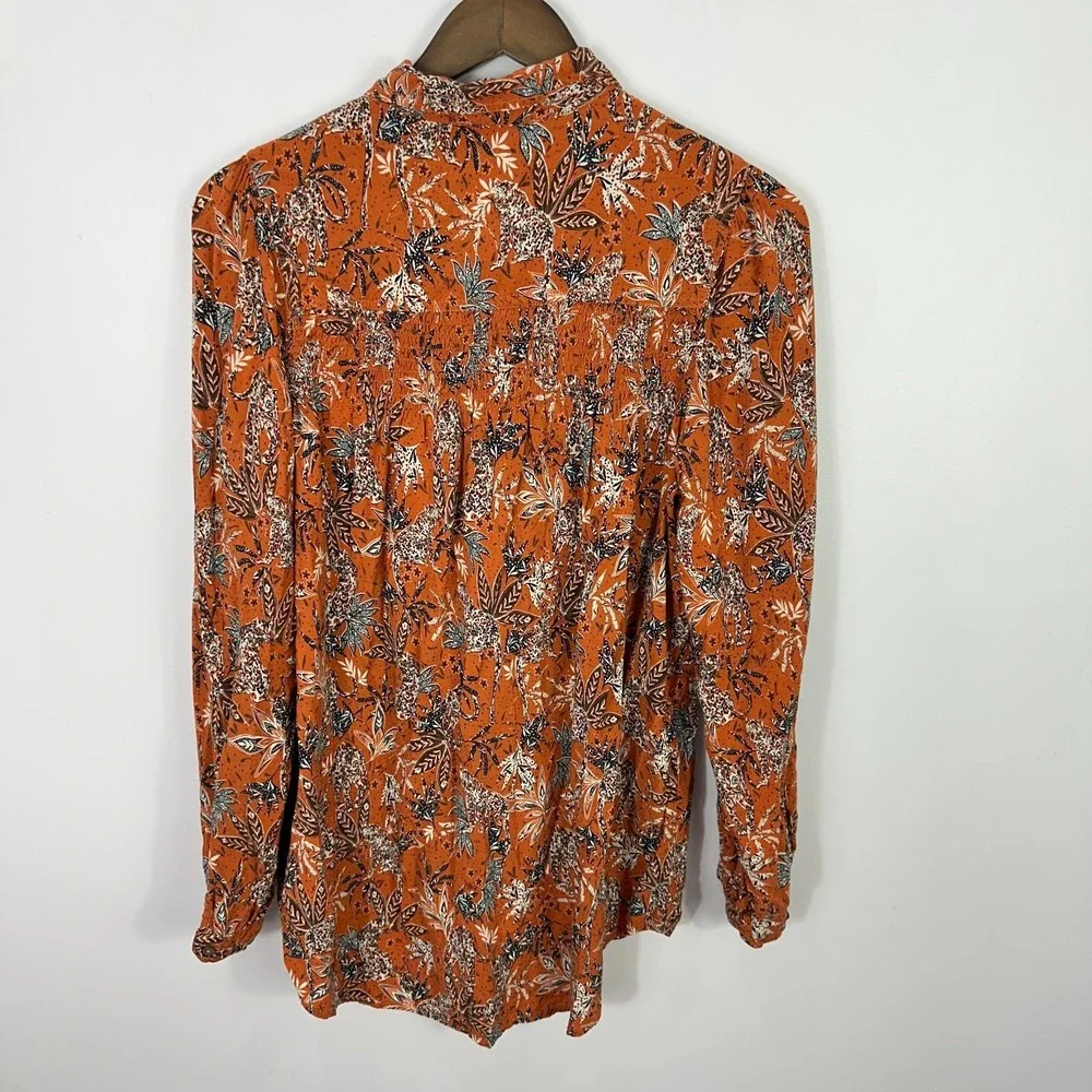 beachlunchlounge orange floral